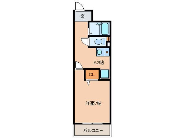 グレイス国府宮Ⅱの物件間取画像